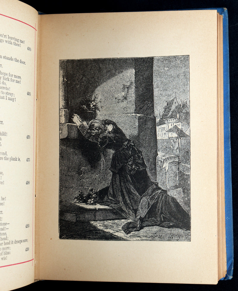 1880 Rare Victorian Edition - Goethe's Faust in two parts, Illustrated