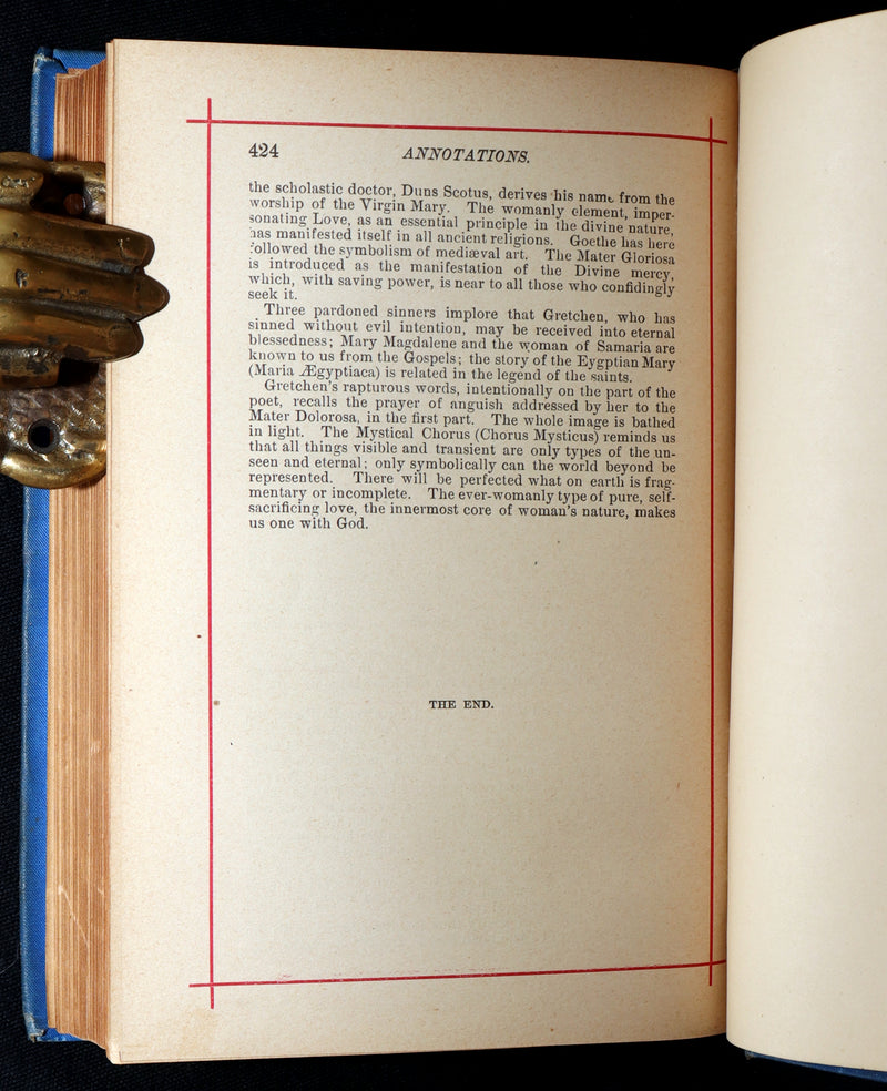 1880 Rare Victorian Edition - Goethe's Faust in two parts, Illustrated