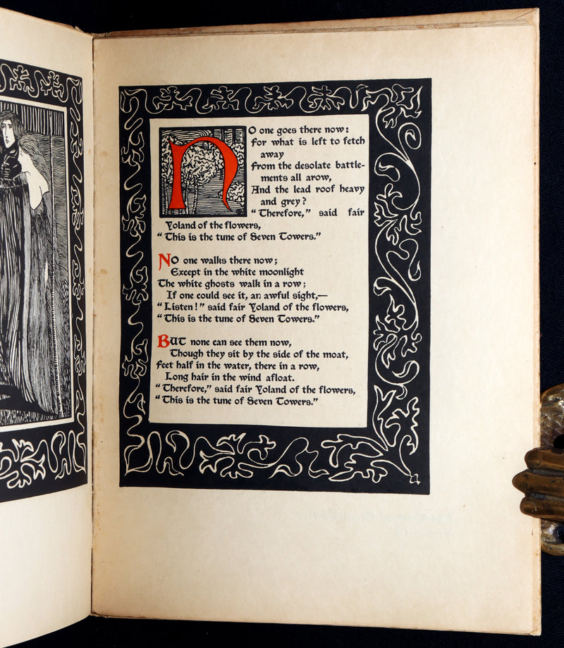 1900 Limited Edition on Japanese Paper- Pre-Raphaelite Ballads by William Morris