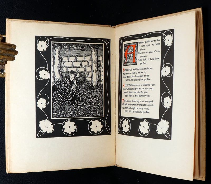 1900 Limited Edition on Japanese Paper- Pre-Raphaelite Ballads by William Morris