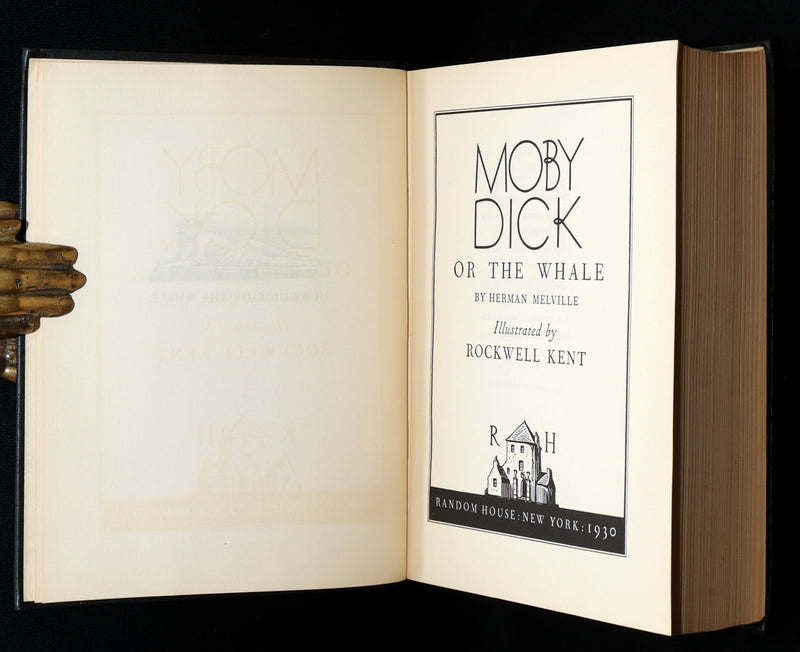 1930 Rare First Edition - Moby Dick by Melville illustrated by Rockwell Kent