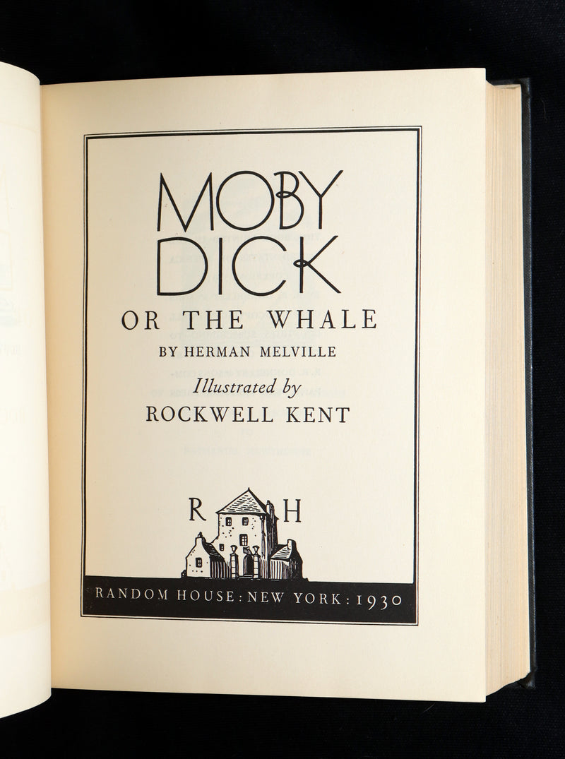 1930 Rare First Edition - Moby Dick by Melville illustrated by Rockwell Kent