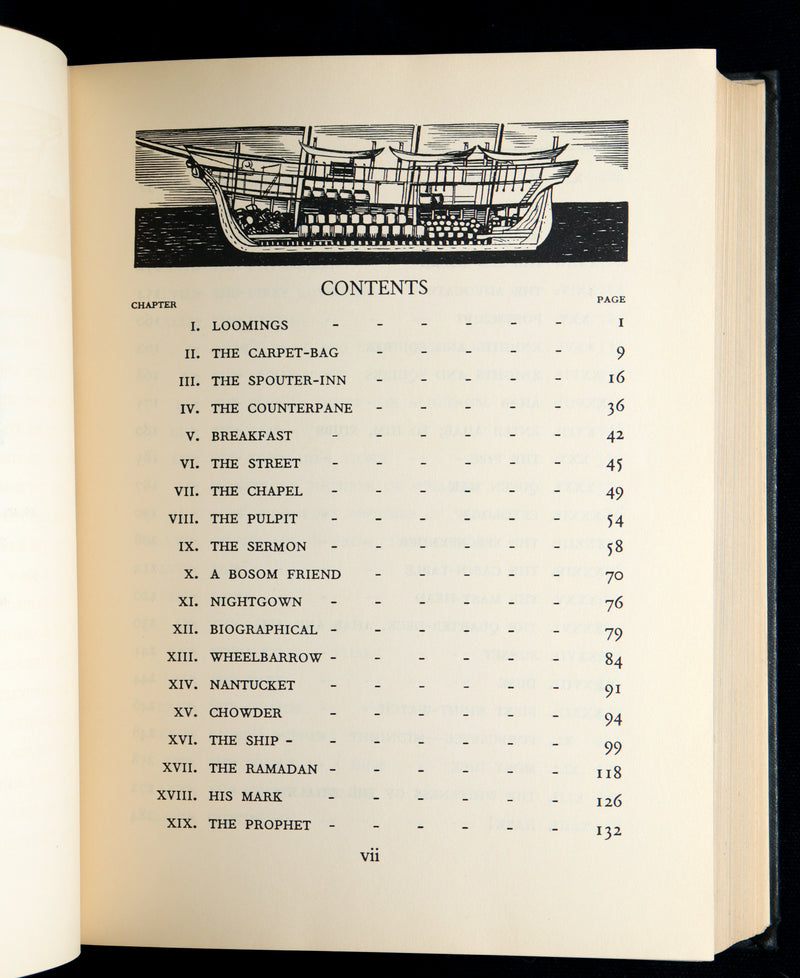 1930 Rare First Edition - Moby Dick by Melville illustrated by Rockwell Kent