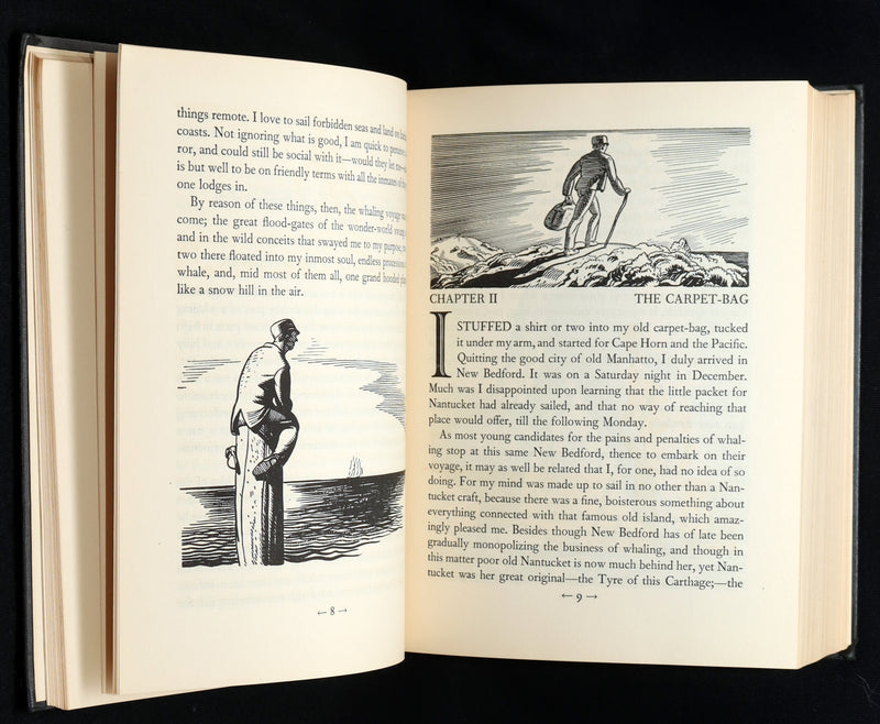 1930 Rare First Edition - Moby Dick by Melville illustrated by Rockwell Kent