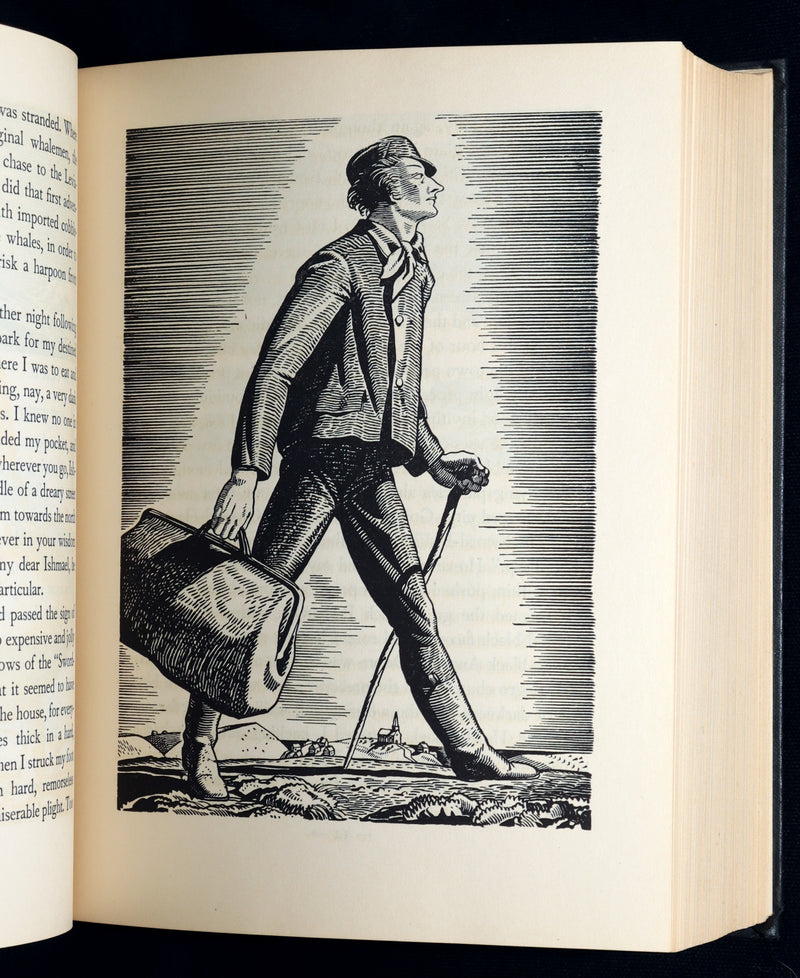 1930 Rare First Edition - Moby Dick by Melville illustrated by Rockwell Kent