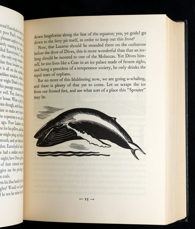1930 Rare First Edition - Moby Dick by Melville illustrated by Rockwell Kent