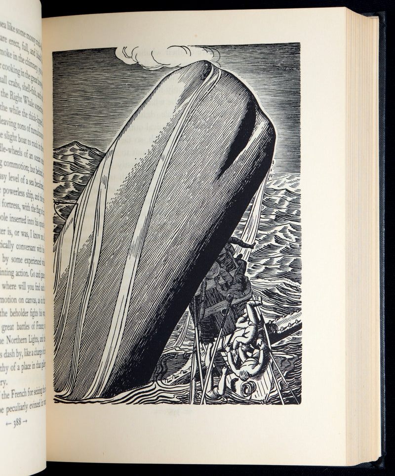 1930 Rare First Edition - Moby Dick by Melville illustrated by Rockwell Kent