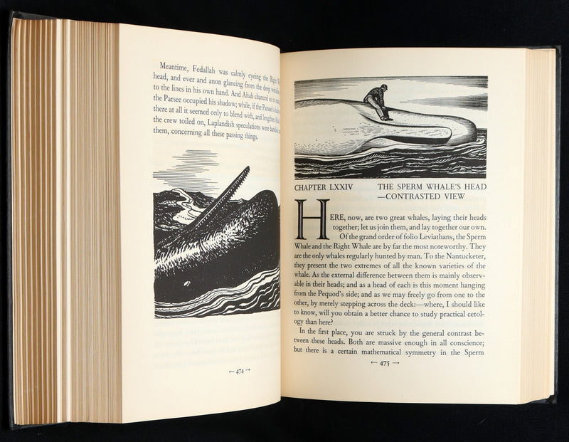 1930 Rare First Edition - Moby Dick by Melville illustrated by Rockwell Kent