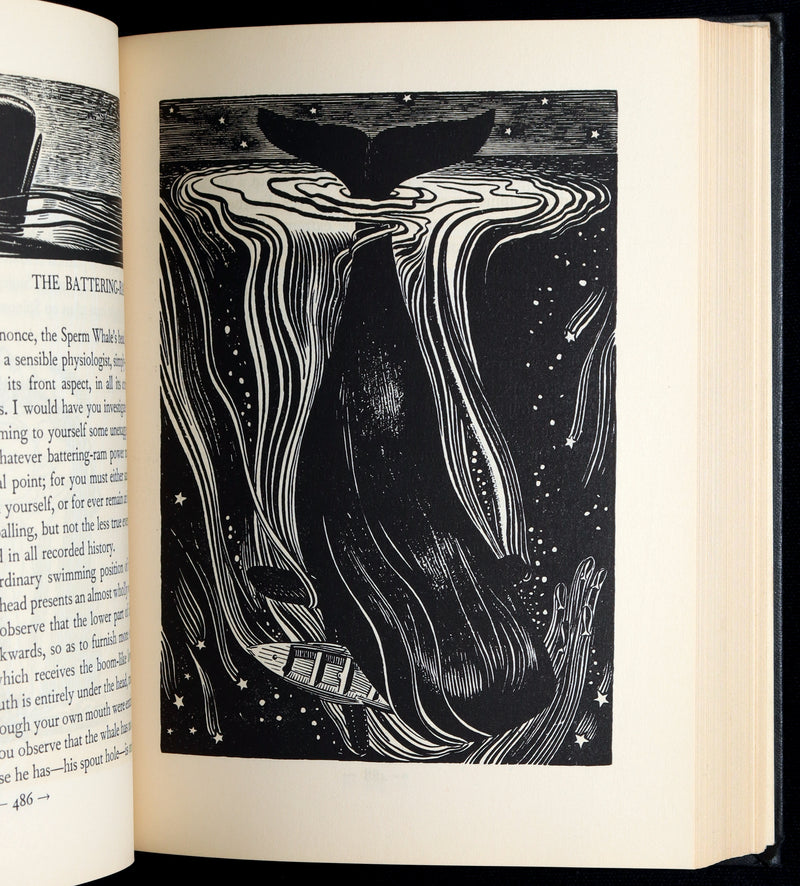 1930 Rare First Edition - Moby Dick by Melville illustrated by Rockwell Kent