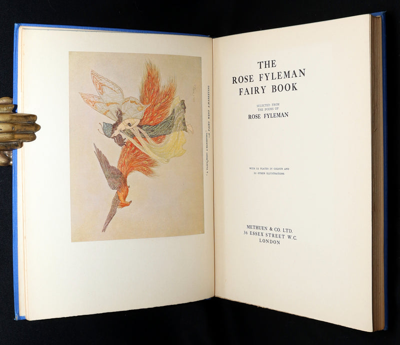1923 First Edition - The Rose Fyleman Fairy Book  by Hilda T. Miller