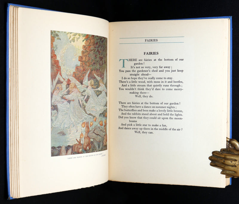 1923 First Edition - The Rose Fyleman Fairy Book  by Hilda T. Miller