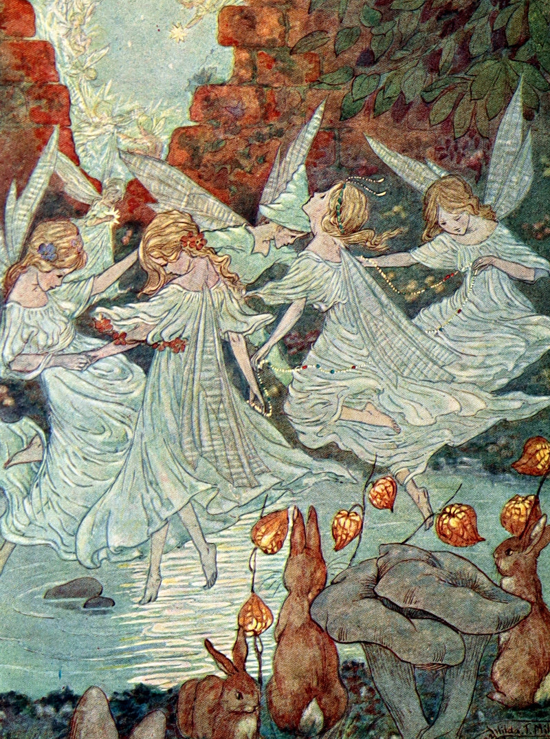 1923 First Edition - The Rose Fyleman Fairy Book  by Hilda T. Miller