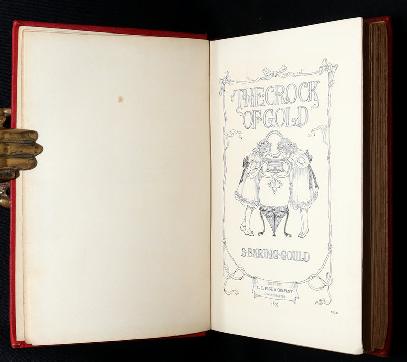 1899 Scarce First US Edition - Crock of Gold by S. Baring-Gould, Illustrated