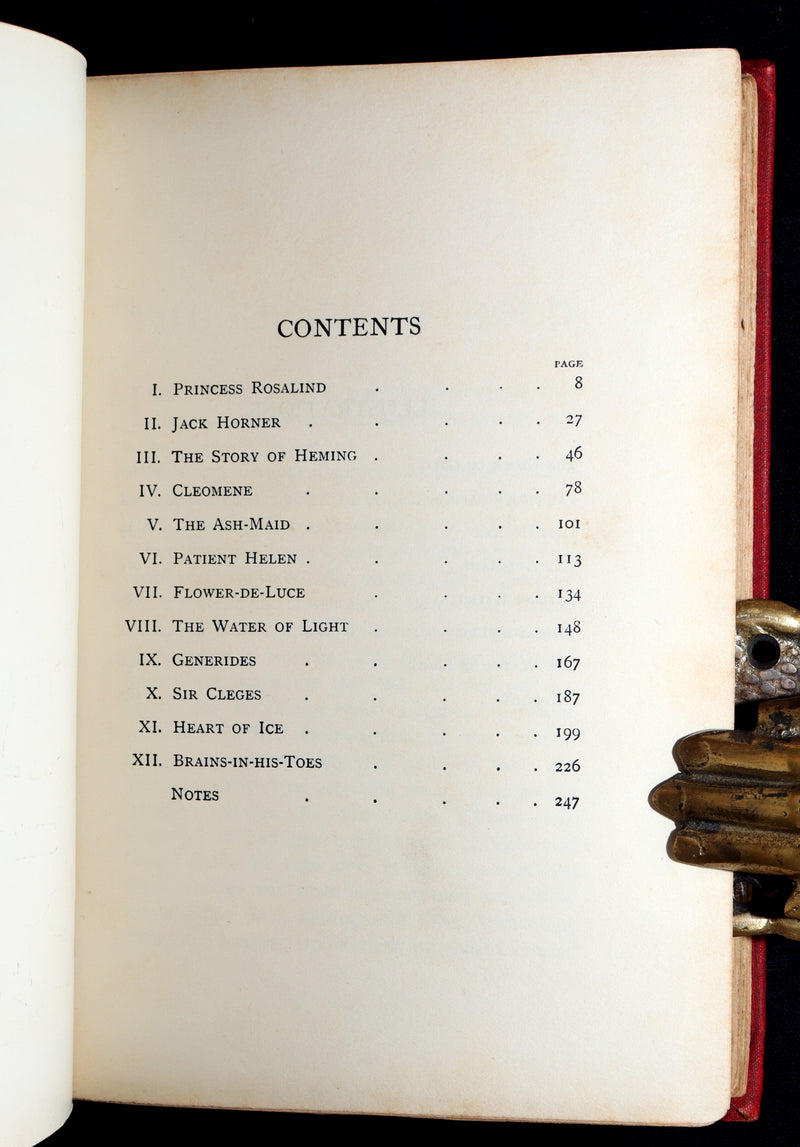 1899 Scarce First US Edition - Crock of Gold by S. Baring-Gould, Illustrated