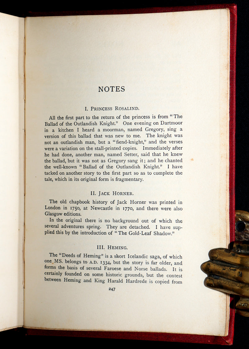 1899 Scarce First US Edition - Crock of Gold by S. Baring-Gould, Illustrated