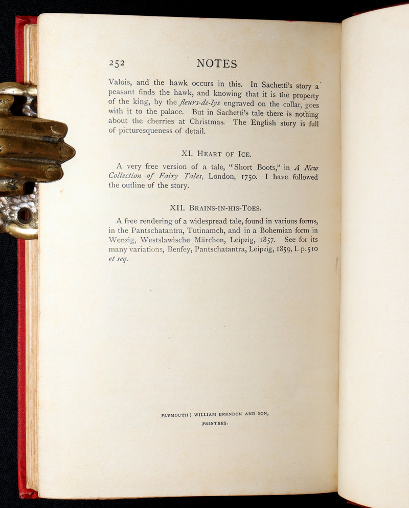 1899 Scarce First US Edition - Crock of Gold by S. Baring-Gould, Illustrated