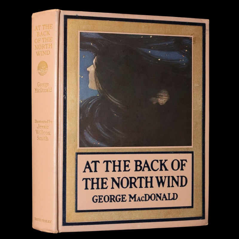 1919 Rare First Edition by Jessie Willcox Smith - At The Back of The North Wind
