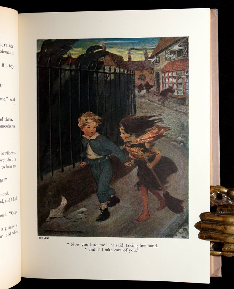 1919 Rare First Edition by Jessie Willcox Smith - At The Back of The North Wind