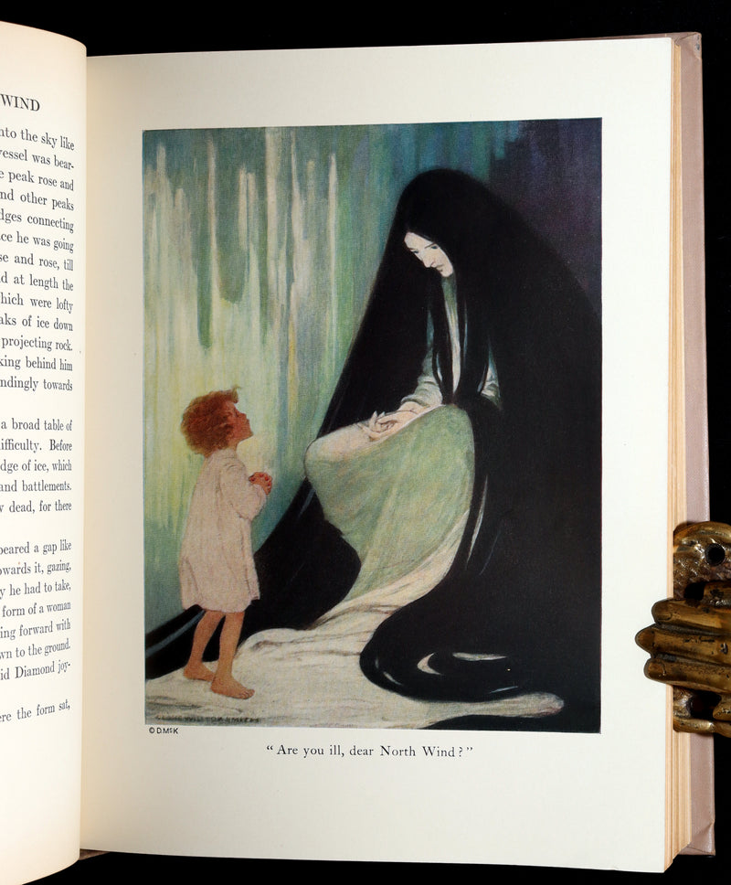 1919 Rare First Edition by Jessie Willcox Smith - At The Back of The North Wind