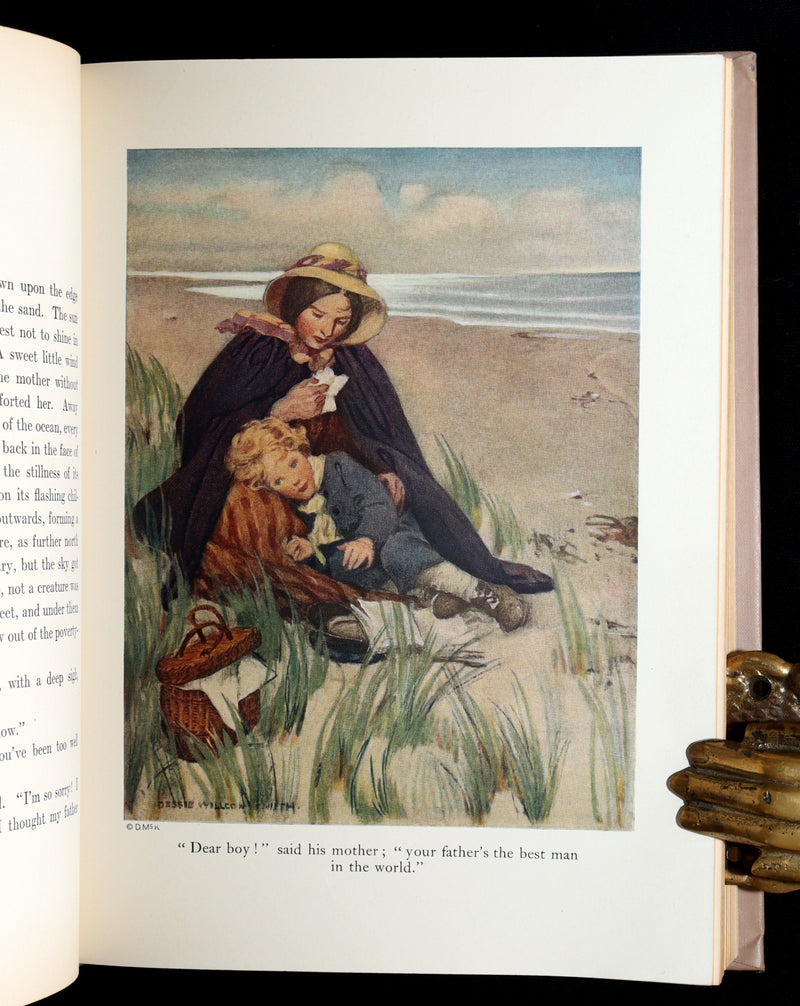 1919 Rare First Edition by Jessie Willcox Smith - At The Back of The North Wind