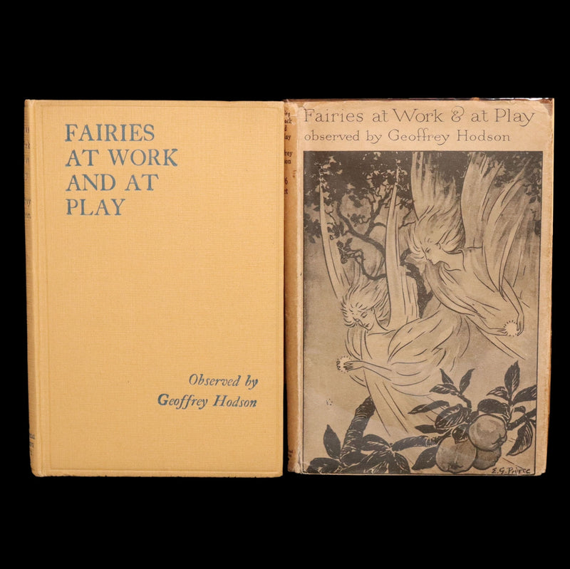 1925 Rare First Edition- Fairies at Work and at Play observed by Geoffrey Hodson
