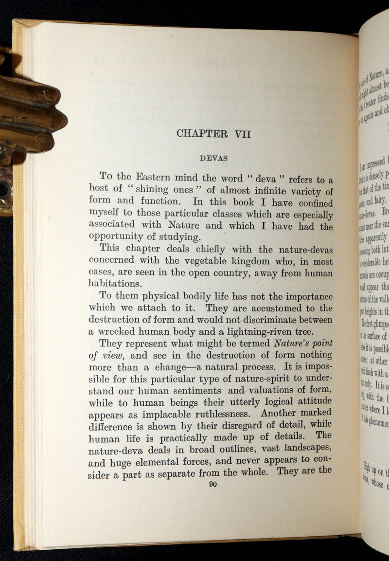 1925 Rare First Edition- Fairies at Work and at Play observed by Geoffrey Hodson