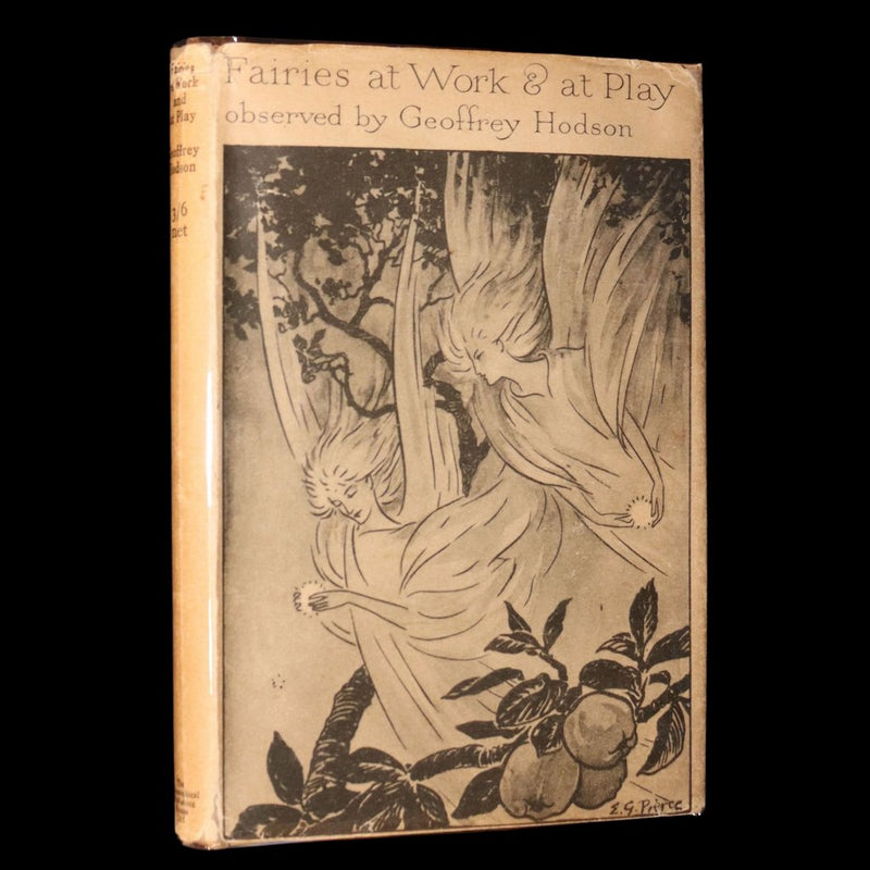 1925 Rare First Edition- Fairies at Work and at Play observed by Geoffrey Hodson