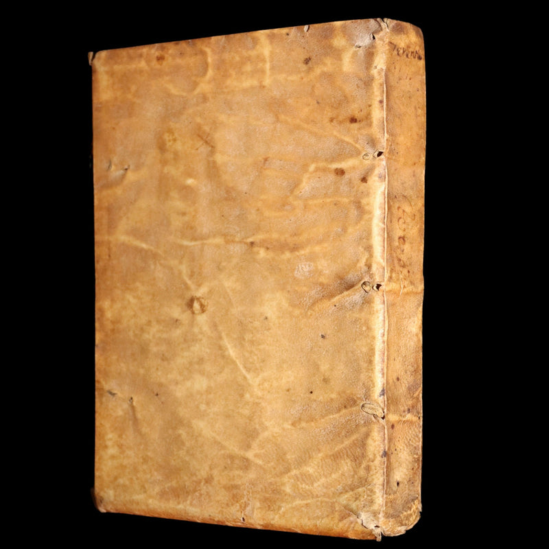 1560 Lyon Edition Bound in 16th-Century Vellum Map of Asia - Terence’s Comedies