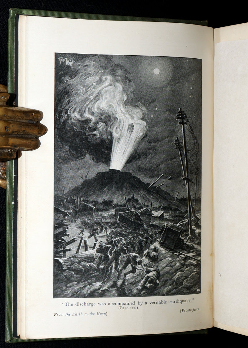 1902 Jules Verne - The Moon Voyage From the Earth to the Moon and Round the Moon