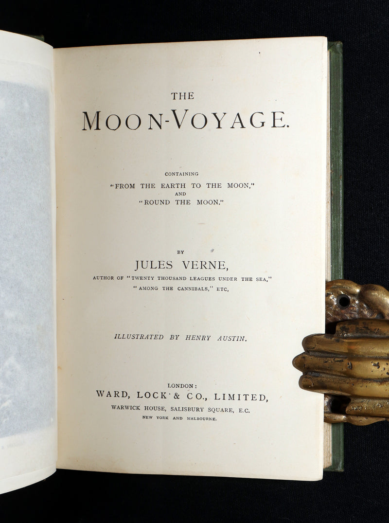 1902 Jules Verne - The Moon Voyage From the Earth to the Moon and Round the Moon