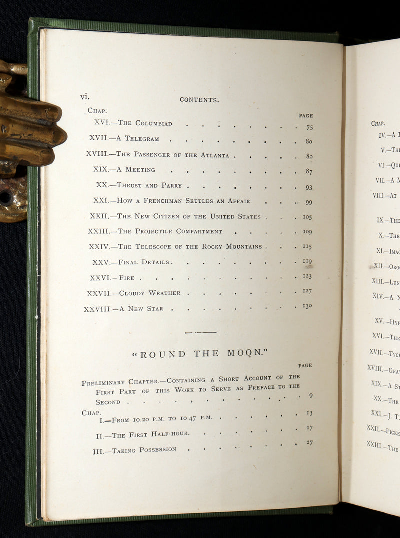 1902 Jules Verne - The Moon Voyage From the Earth to the Moon and Round the Moon