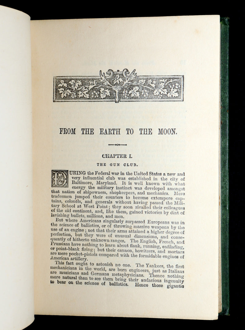 1902 Jules Verne - The Moon Voyage From the Earth to the Moon and Round the Moon