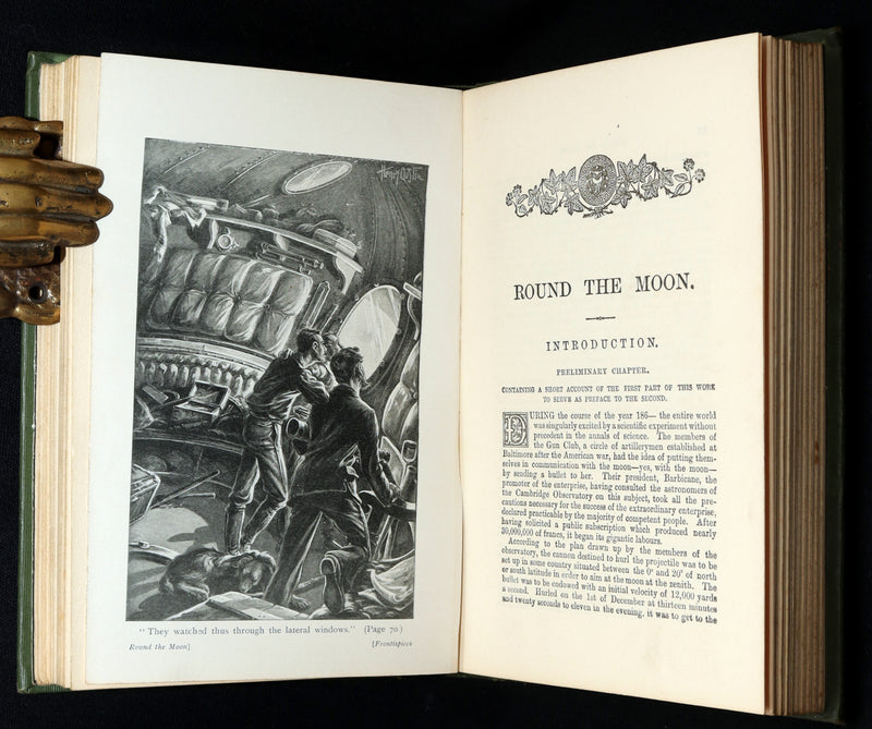 1902 Jules Verne - The Moon Voyage From the Earth to the Moon and Round the Moon