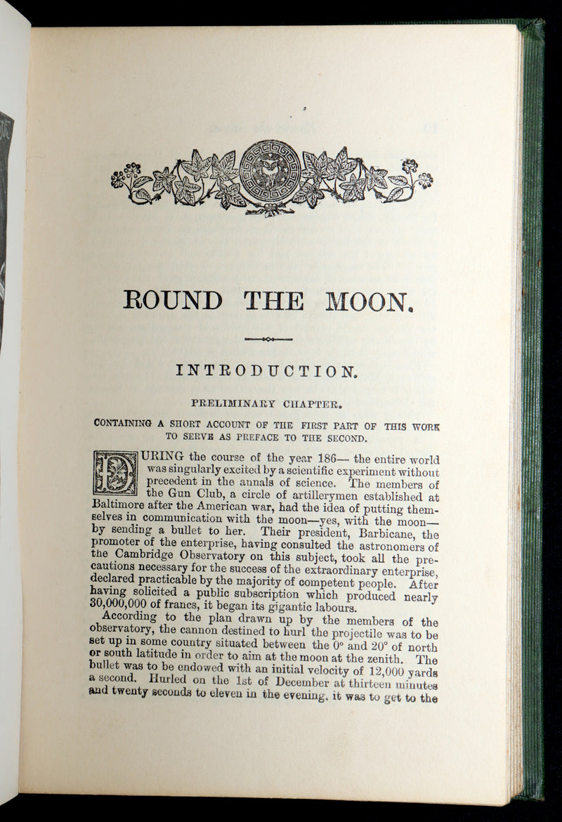 1902 Jules Verne - The Moon Voyage From the Earth to the Moon and Round the Moon