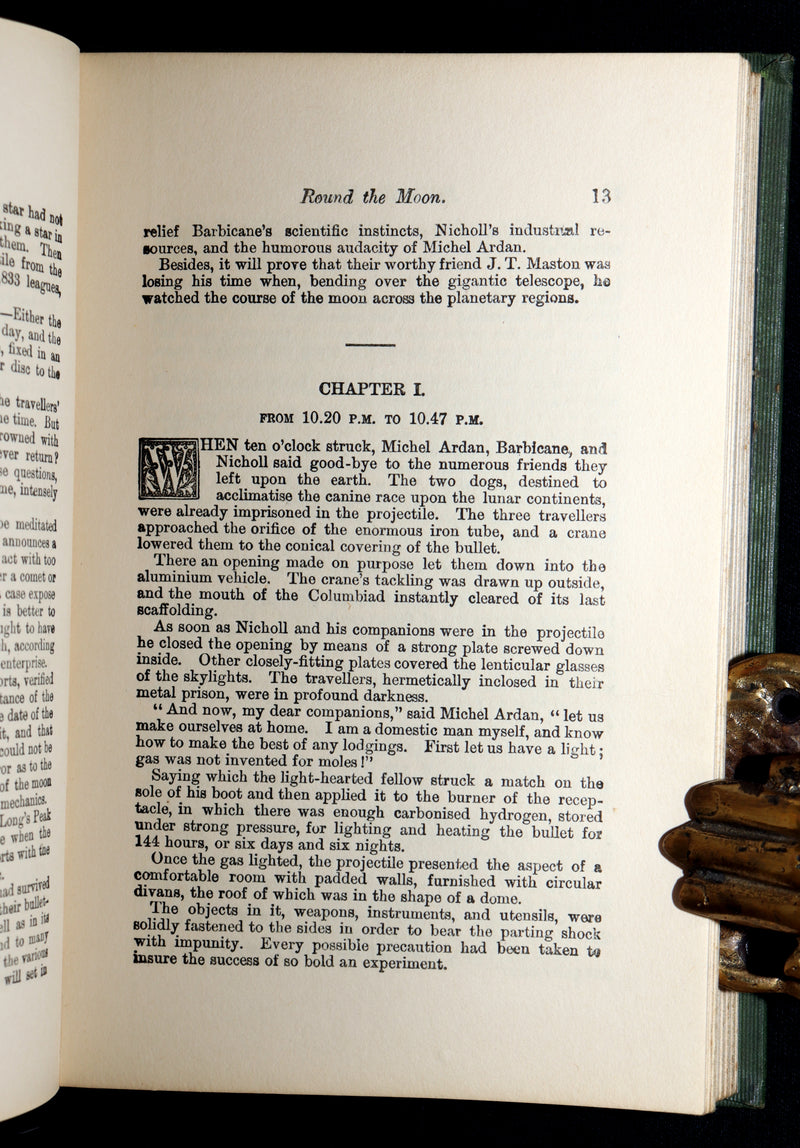 1902 Jules Verne - The Moon Voyage From the Earth to the Moon and Round the Moon