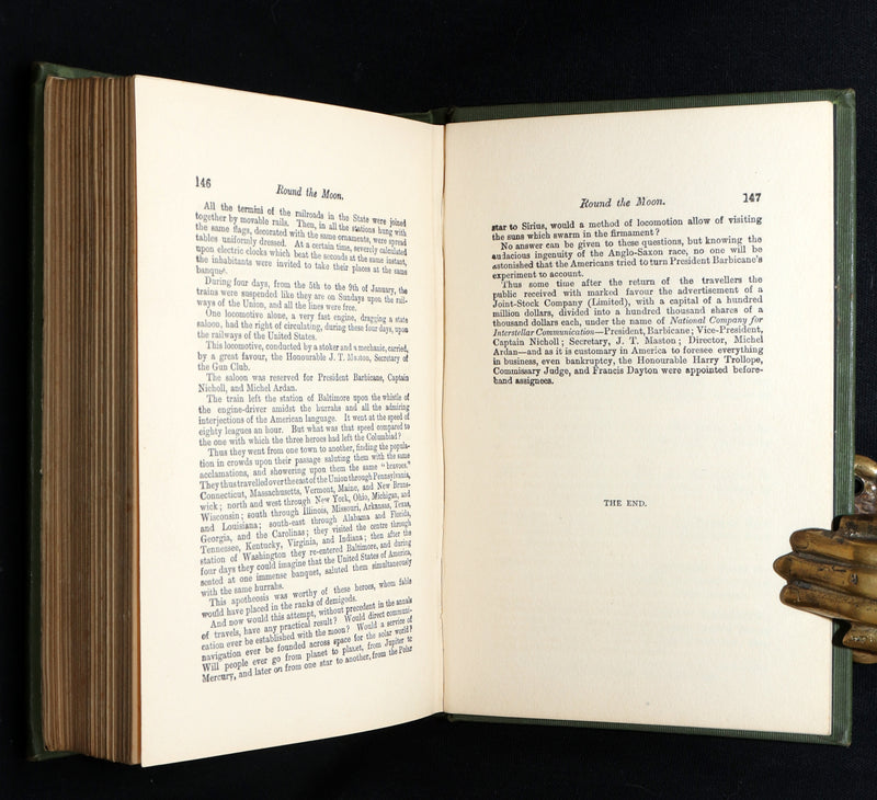 1902 Jules Verne - The Moon Voyage From the Earth to the Moon and Round the Moon
