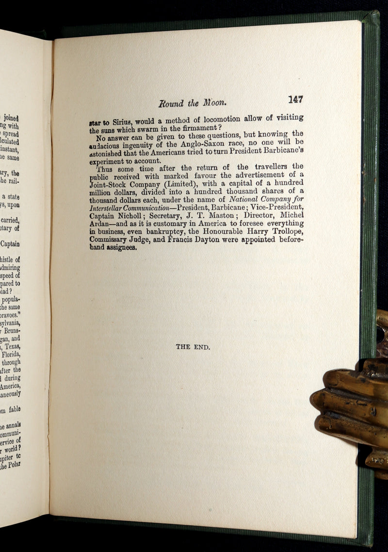 1902 Jules Verne - The Moon Voyage From the Earth to the Moon and Round the Moon