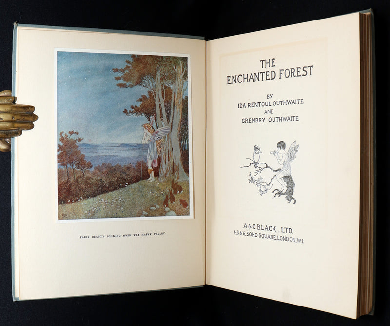 1936 Rare Book - The Enchanted Forest by Ida Rentoul Outhwaite