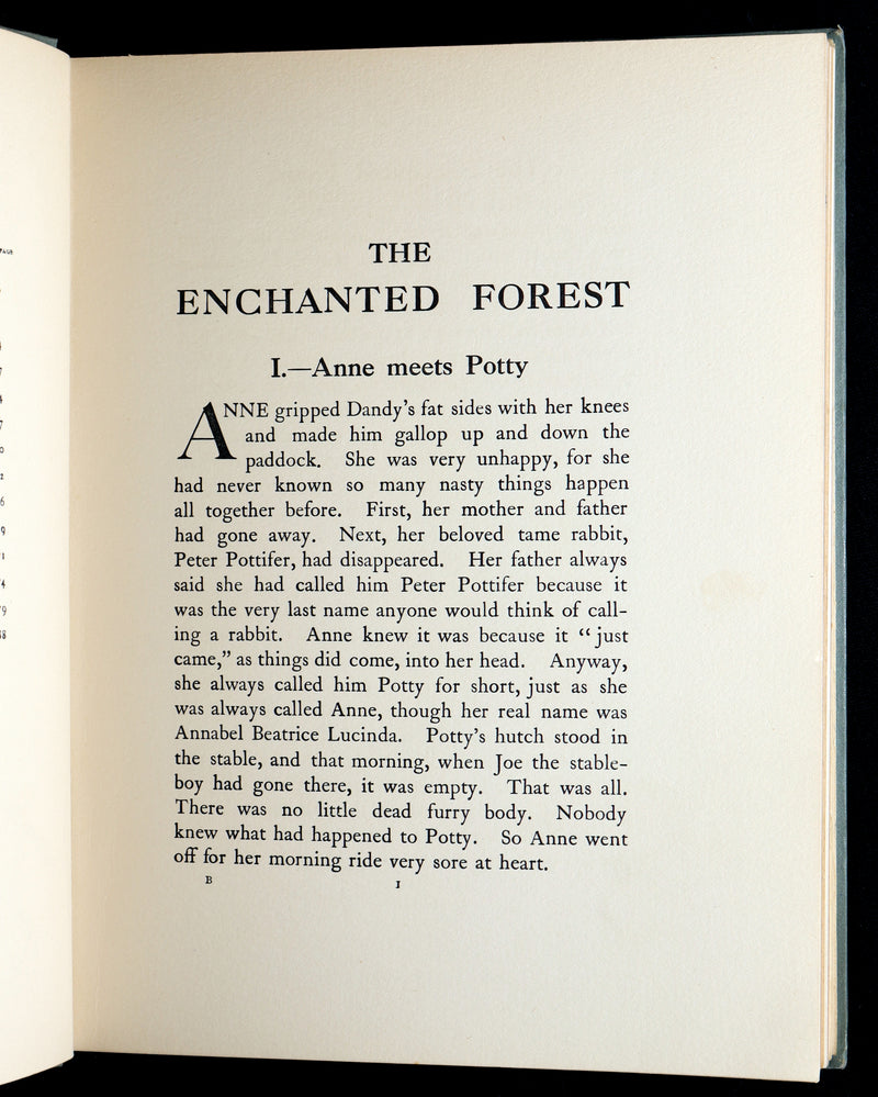 1936 Rare Book - The Enchanted Forest by Ida Rentoul Outhwaite