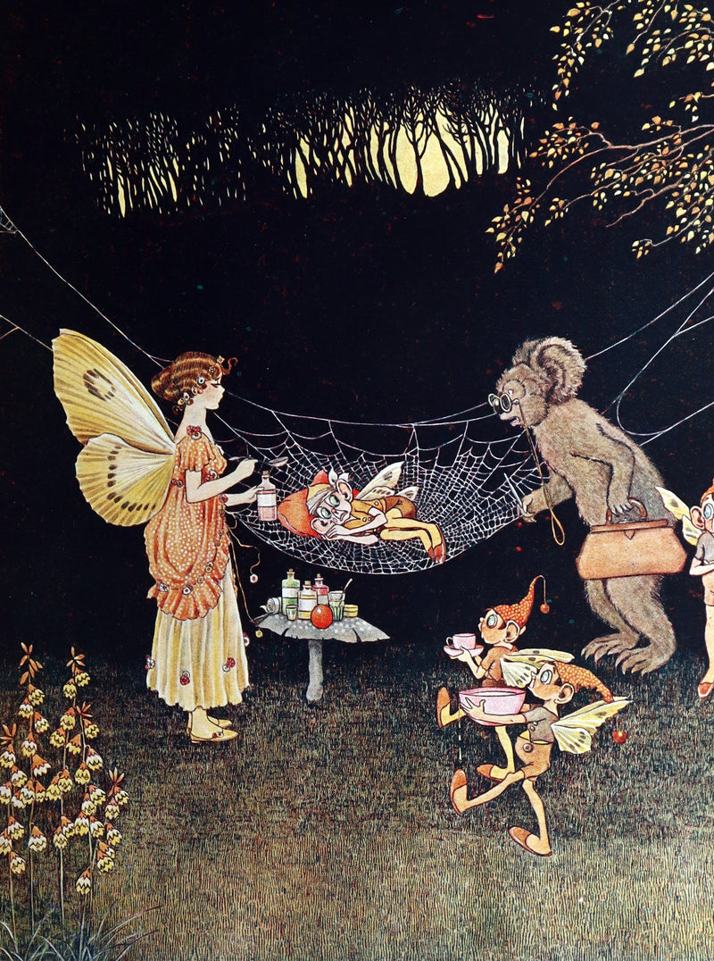 1936 Rare Book - The Enchanted Forest by Ida Rentoul Outhwaite