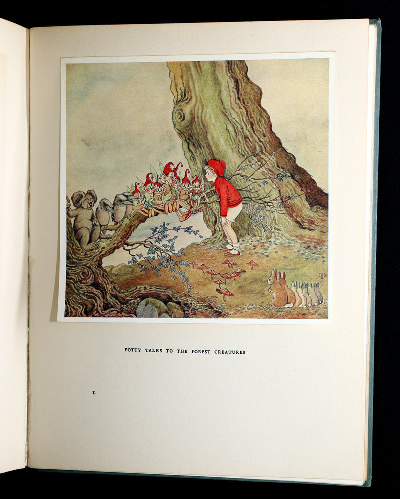 1936 Rare Book - The Enchanted Forest by Ida Rentoul Outhwaite