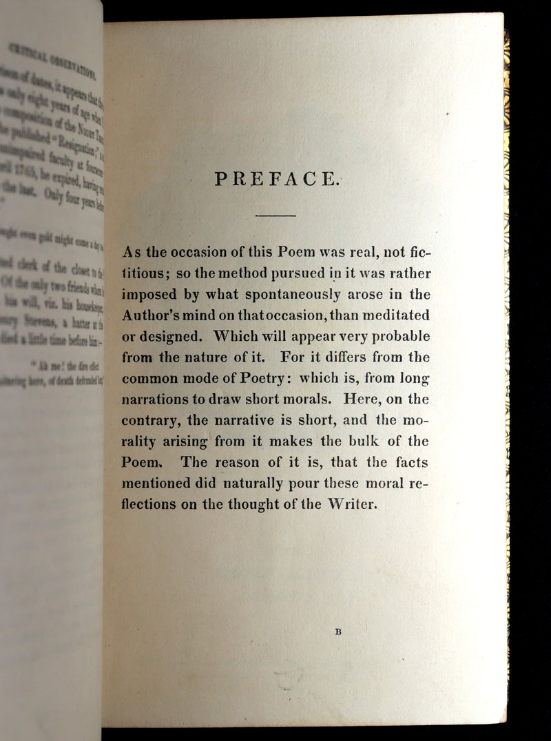 1827 Rare Edition ~ Night Thoughts on Life, Death, & Immortality by Edward Young