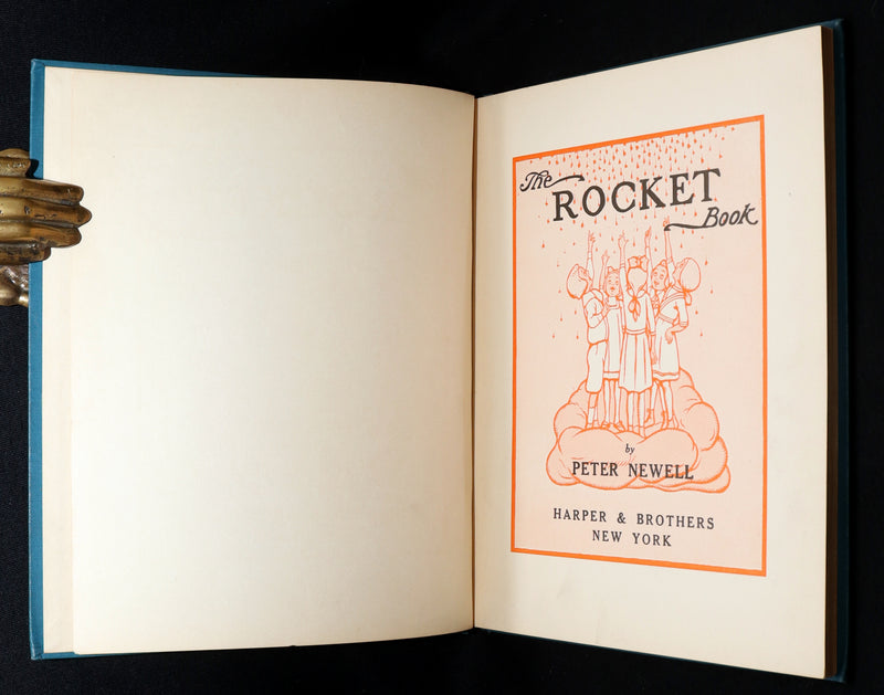 1912 Rare First Edition - The Rocket Book Illustrated by Peter Newell