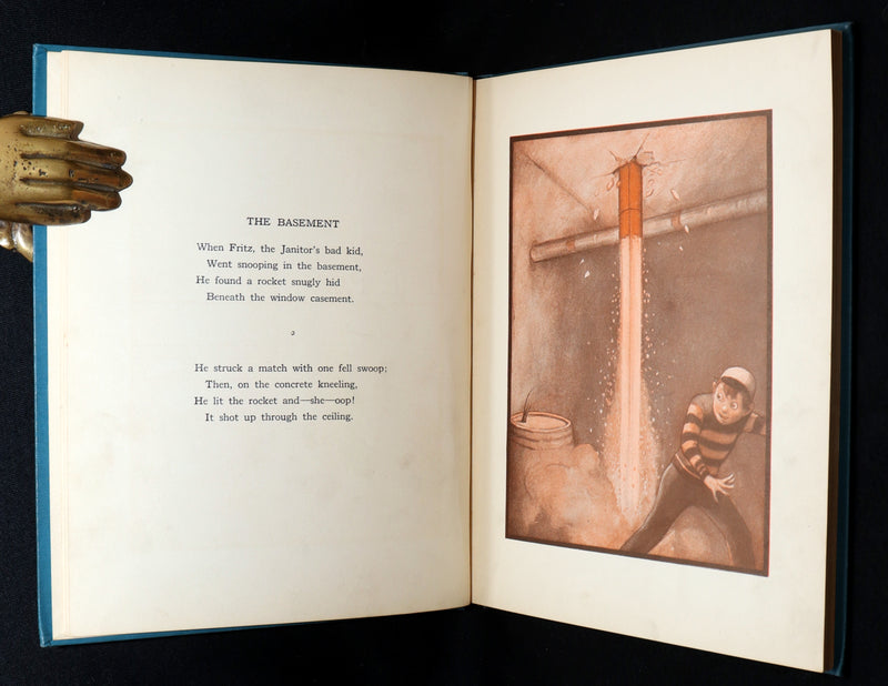 1912 Rare First Edition - The Rocket Book Illustrated by Peter Newell