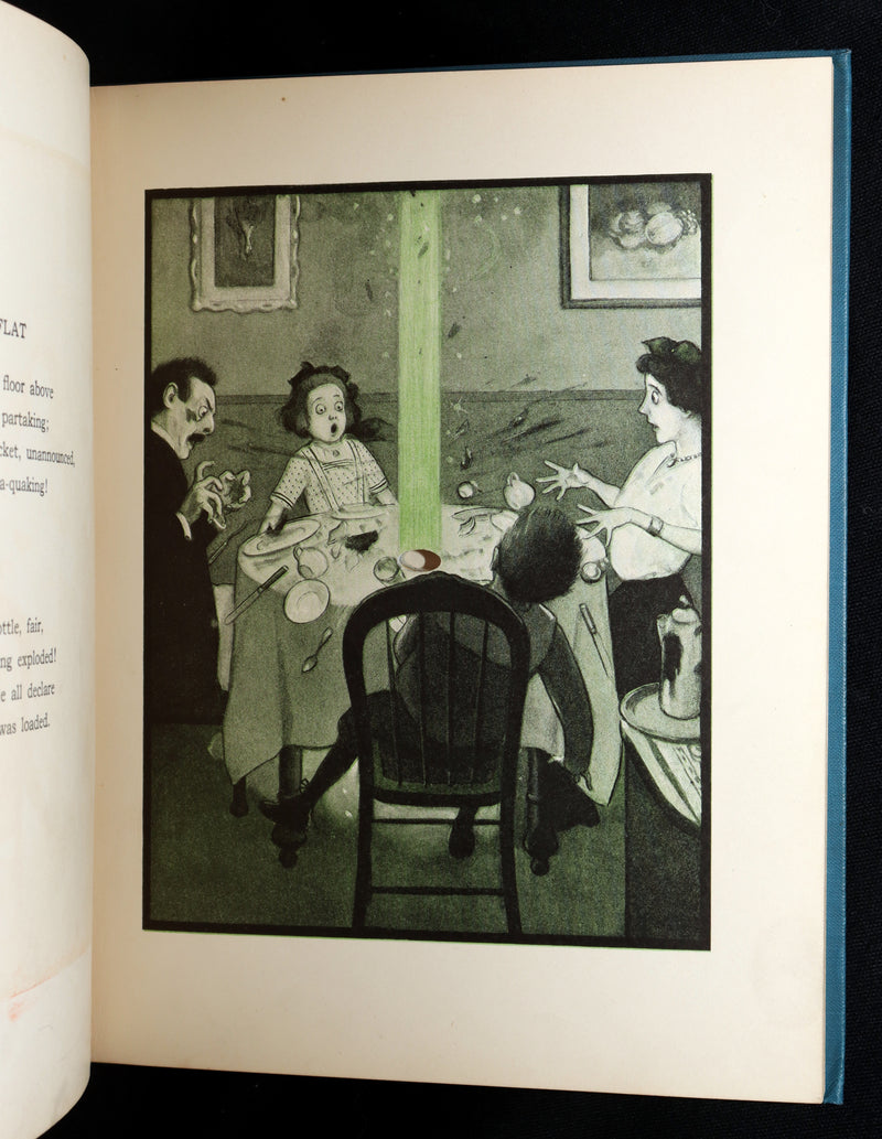 1912 Rare First Edition - The Rocket Book Illustrated by Peter Newell