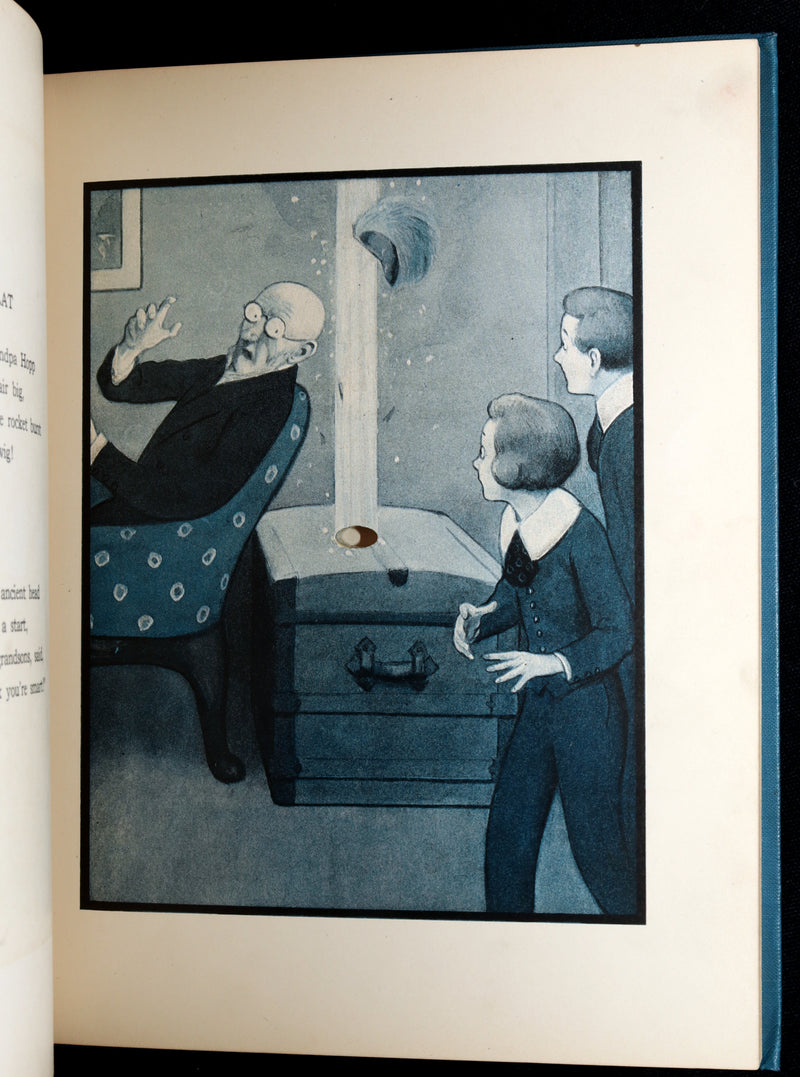1912 Rare First Edition - The Rocket Book Illustrated by Peter Newell