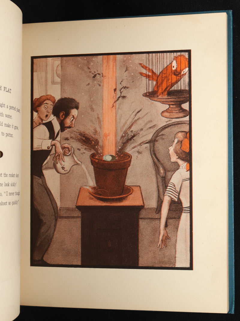 1912 Rare First Edition - The Rocket Book Illustrated by Peter Newell
