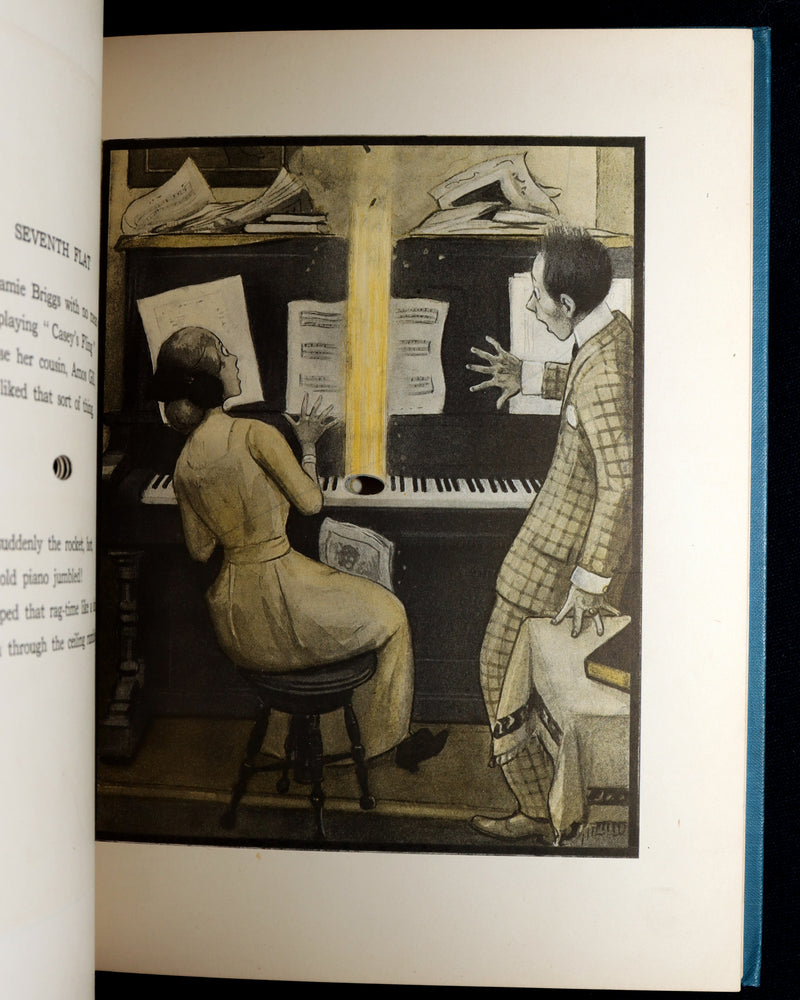 1912 Rare First Edition - The Rocket Book Illustrated by Peter Newell