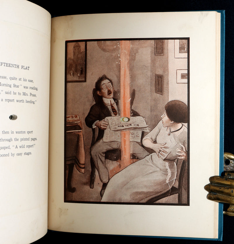 1912 Rare First Edition - The Rocket Book Illustrated by Peter Newell