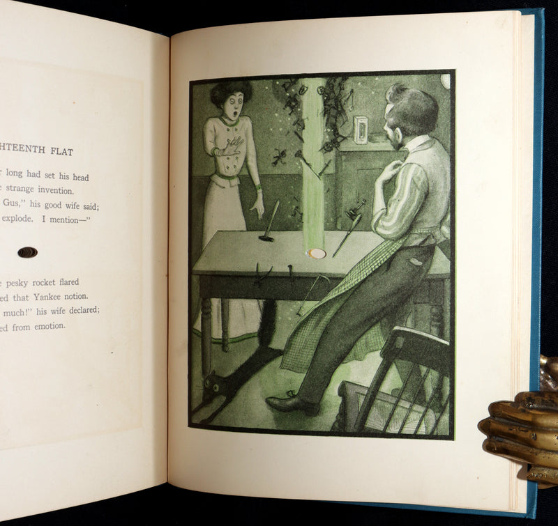1912 Rare First Edition - The Rocket Book Illustrated by Peter Newell